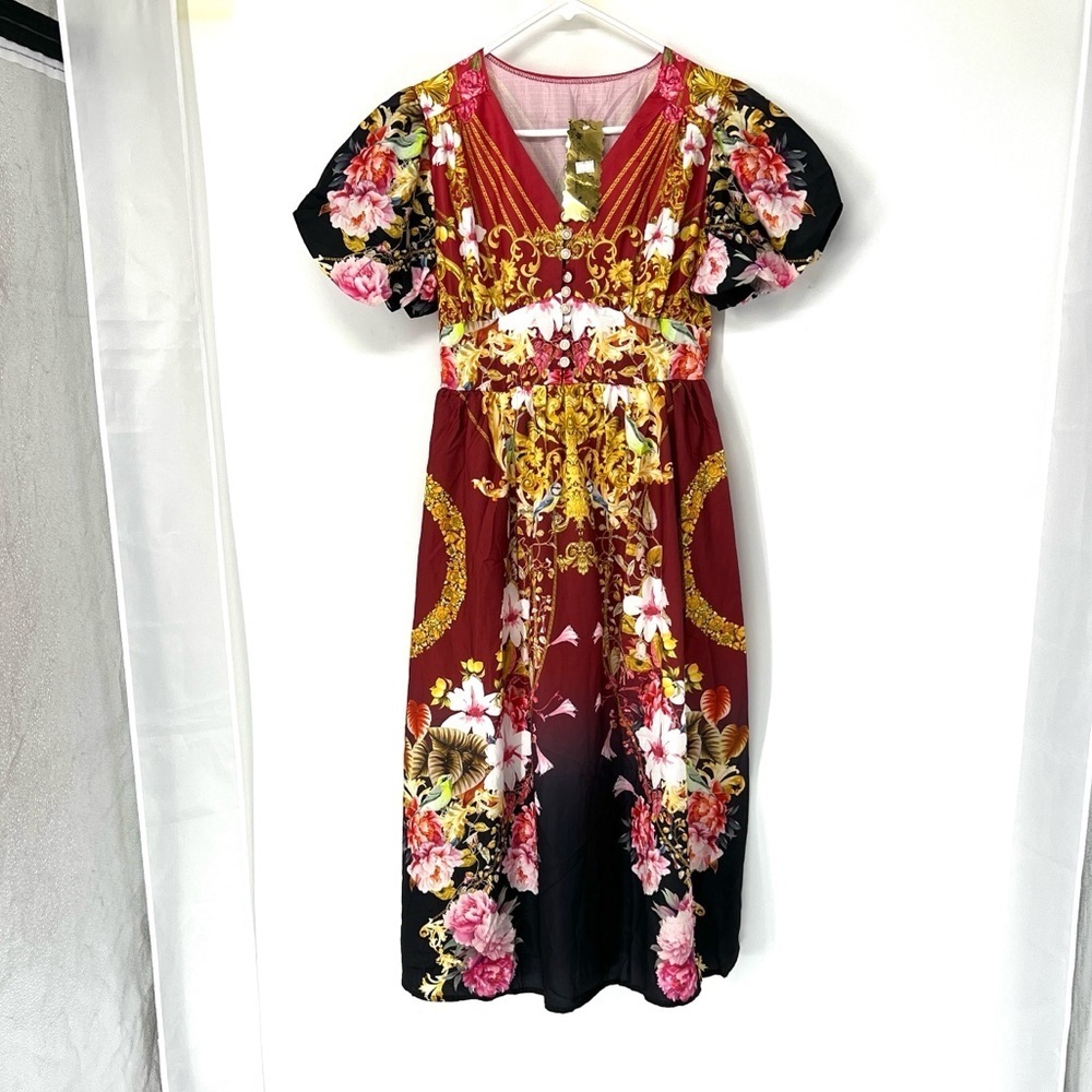 Elegant fashion NWT women’s midi dress